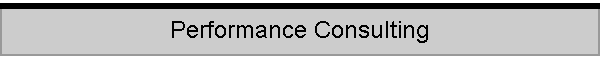 Performance Consulting